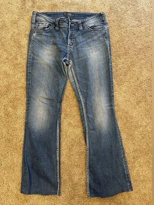 Silver Jeans Womens Bootcut Suki Medium Wash Size 28x30 thumbnail 1