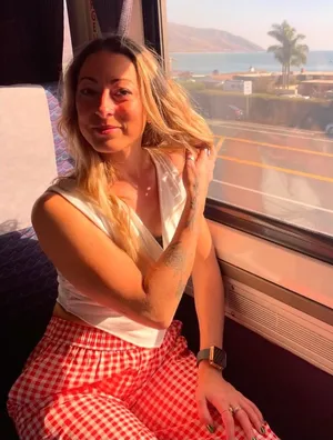 Gingham pants thumbnail 1