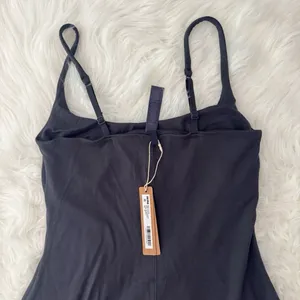 Skims Smooth Lounge Skimpy Strap Mini Dress Graphite Size XS thumbnail 7