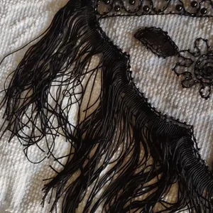 Beautiful sequinned drape (#809) Black thumbnail 4