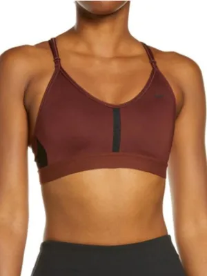 Nike Dri-FIT Women's Indy Mesh Inset Padded Sports Bra Size Small‎ thumbnail 1