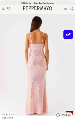 Peppermayo Sequin Dress Maxi thumbnail 1