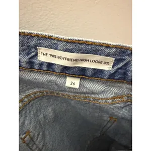 Denim Forum Aritzia‎ womens 90s boyfriend high loose jeans distressed 30L thumbnail 6