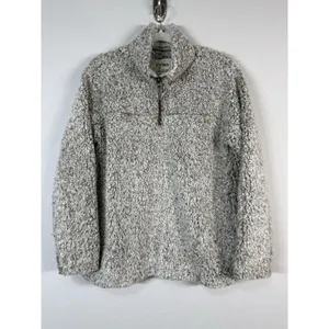 Dylan by True Grit Sherpa Fleece Deep Pile 1/4 Zip Pullover Sweater‎ Women’s XL thumbnail 8