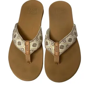 Reef Women's Thong‎ Slip On Flat Sandals Size 10 Beach Tan Beach Vacay Swim thumbnail 1