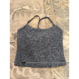 Beyond Yoga spacedye racerback cropped tank Black Space Dye BLKSD XXS NEW thumbnail 12