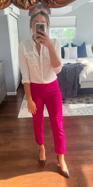 Ann Taylor White Blouse thumbnail 1