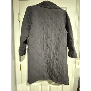 Free People‎ Women's XS Oversized Gray Quilted Happy Day Dreamer Jacket thumbnail 7