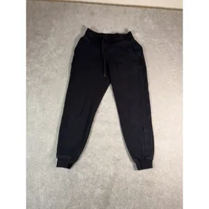 Lululemon Scuba High-Rise Jogger *Fleece 28" Black 6 Spell Out Logo thumbnail 2