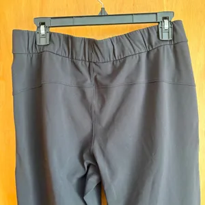 Lululemon On the Fly Pant Women 8 Black Luxtreme 7/8 Length Drawstring Tapered thumbnail 7