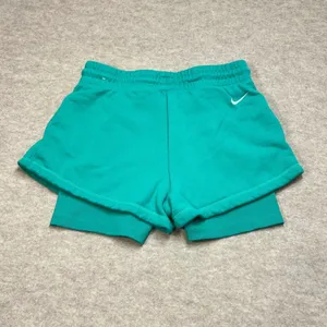 Nike Shorts Womens Medium Serena Williams Design Crew 3" Jade‎ Terry Athletic thumbnail 4