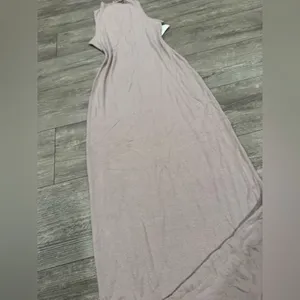 Naked Wardrobe Taupe Maxi Dress thumbnail 6