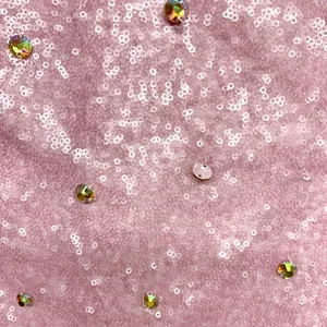 La‎ Femme Sequin Crystal Mini Dress Womens Sz 6 Pink Glam Homecoming Y2K thumbnail 4