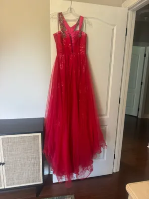 Sherri Hill Dress Red thumbnail 4