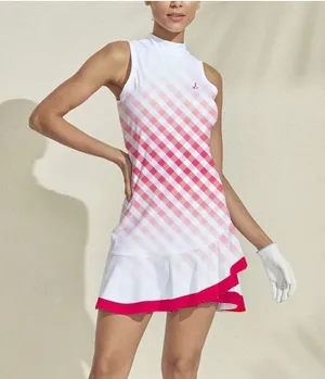 ACEGOLFS Golf Tennis Pickleball Hyper-Ruffle Dress Sleeveless NWT UPF50 MSRP $90 thumbnail 1