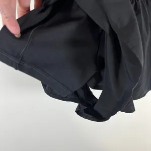 Aerie Black Crossover Waist Ruffle Skort Athletic Shorts Womens‎ XXS thumbnail 8