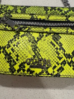Guess snake skin crossbody bag thumbnail 2