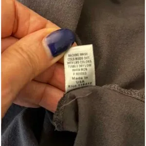 MONROW Relaxed Pocket Crew in Faded Black sz. M thumbnail 7