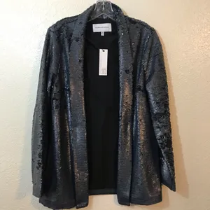 Cupcake and cashmere jacket SZ M Gray Size M thumbnail 4