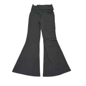 Offline by Aerie OG Super Flare Legging Foldover High Waisted Black Small NWT thumbnail 2