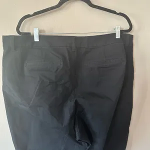 Old Navy High-Waisted Pixie Skinny Ankle Pants Black Jack Size 20 SHORT thumbnail 5