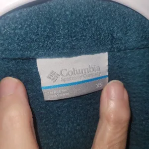 Columbia Benton Springs Full Zip Teal Green Fleece Jacket Women's Size XS Soft thumbnail 3