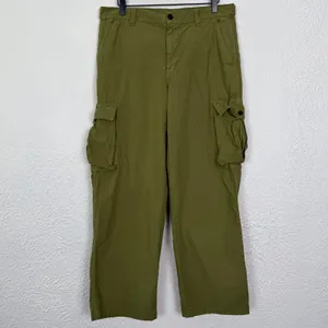 Madewell Garment Dyed Low Slung Straight Cargo Pants Size 29 thumbnail 2