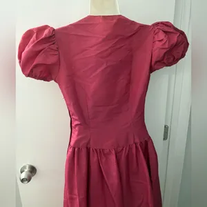 40s tafetta sweetheart maxi dress thumbnail 8