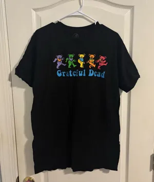 Black Grateful Dead Oversized T-Shirt thumbnail 1
