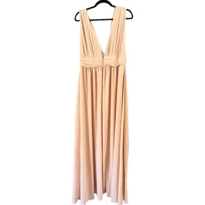 Lulus Heavenly Hues Blush Maxi Dress Size Medium thumbnail 5