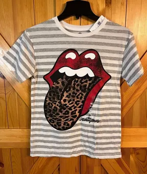 Buckle The Rolling Stones women’s graphic T-shirt size Small nwt (2280) thumbnail 1