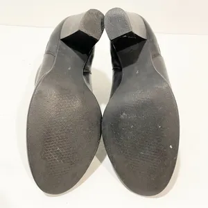 Madewell Size 7 Lonny‎ Leather Black Heeled Chelsea Ankle Boots Booties thumbnail 7