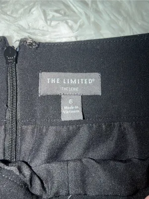 The Limited The Lexie Black Mini Skirt Size 6 Stretch Fitted Pencil thumbnail 2