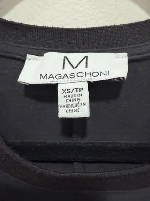 Magaschoni Black Sleeveless Dress Minimal A-Line Stretch Size XS thumbnail 6