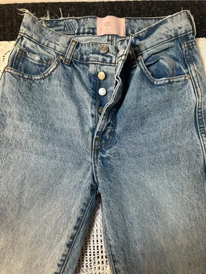 REVICE Light Blue Distressed Women’s Jeans - Casual‎ High-Rise Fit thumbnail 2