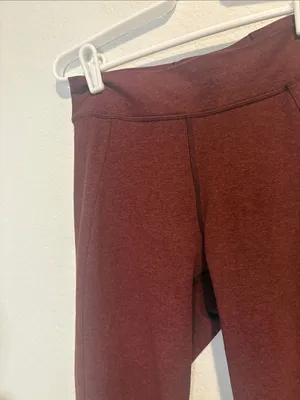 lululemon athletica maroon Flare yoga pants thumbnail 2