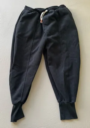 Japanese Oversized Fleece Jogger Sweatpants thumbnail 1