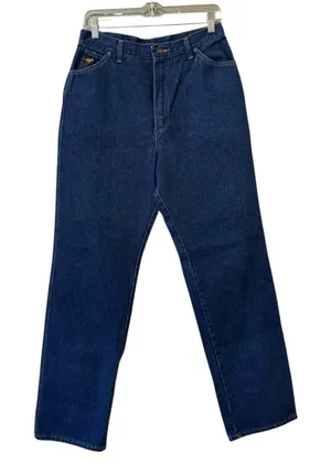 Wrangler No‎ Fault Denim Jeans Women Size 14 Western Country Made in USA Vintage thumbnail 1