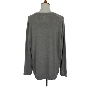My Pillowbrand Pajama Top XXXL Gray Long Sleeve Lounge Cozy‎ Comfy thumbnail 4
