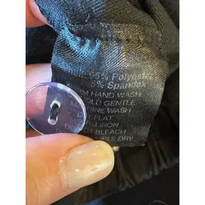I AM GIA Pants Women XS‎ Black Elastic Waist Baggy Parachute Joggers Y2K Retro thumbnail 9