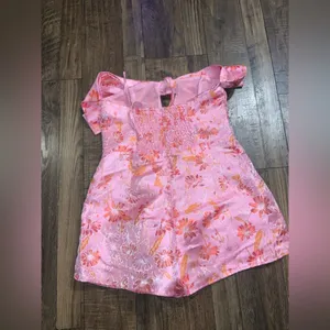 Buddy love satin floral large pow romper formal party glam $130 cocktail spring thumbnail 6