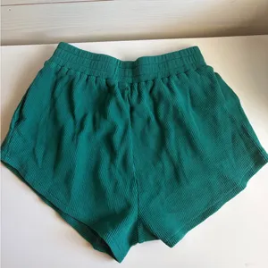 Eleven Eleven Teal Women's Waffle Knit Shorts thumbnail 2