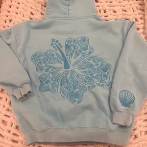 Pink Palm Puff Hoodie thumbnail 3