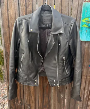 BLANK NYC Motorcycle jacket thumbnail 1