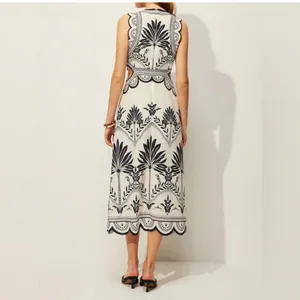 Commense Boho Cutout Midi Dress – NWT – Size Small Black thumbnail 3