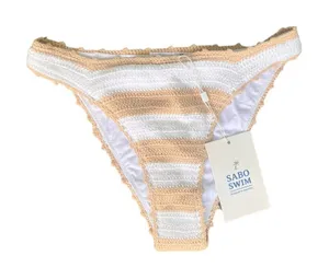 Sabo Skirt Sabo Swim Avani Crochet Bottom M NWT thumbnail 1