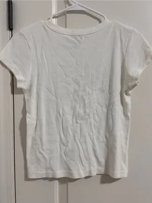 Brandy Melville White Matthews Band Graphic Tee thumbnail 4