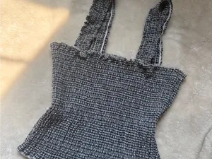 John Galt x Brandy Melville Izzy Smocked Tank Top thumbnail 3