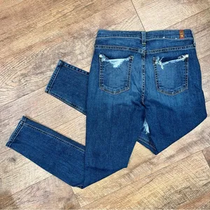 7 For All Mankind Maternity Skinny Jeans thumbnail 7