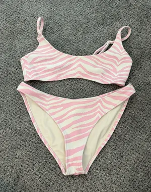 Triangl Bikini Set Pink Zebra thumbnail 1